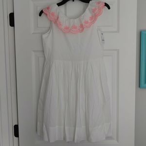 Girl's OshKosh Cotton Dress Knee Length Size 14